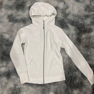 Lululemon Athletica White Zip-Up Jacket